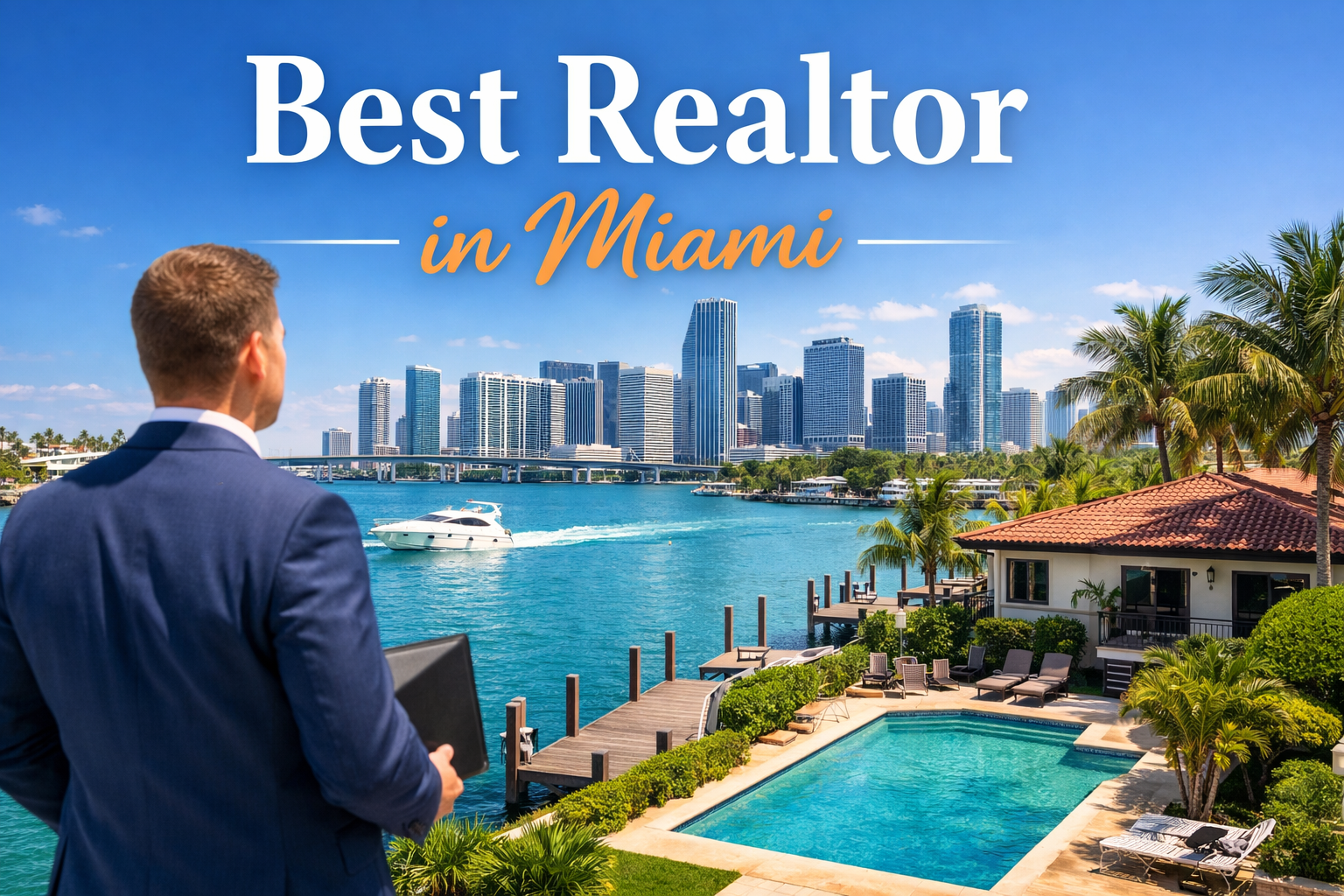 Best Realtor in Miami William Gartin Miami real estate agent helping buyers find waterfront homes in Miami Florida