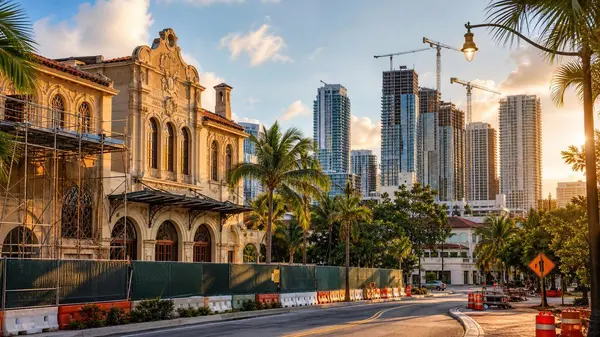feature image of Miami Real Estate News for July 11, 2026: Coconut Grove Playhouse, Brickell Stress, Rates and Detours