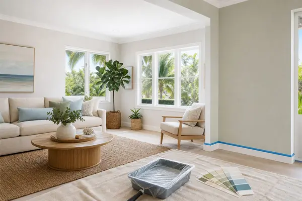 feature image of Miami Paint Color Ideas That Handle Humidity, Sun, and Home Value