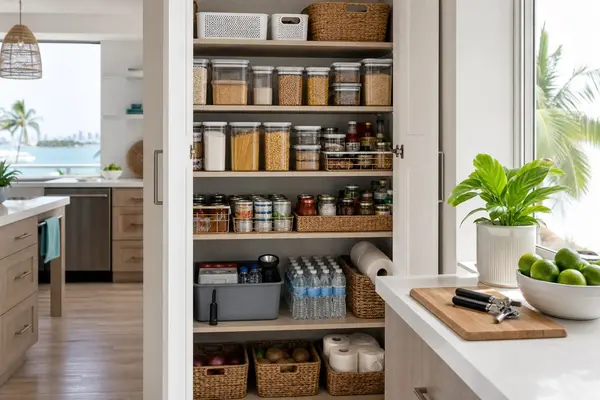 Miami Pantry Organization Ideas That Make Storm Season and Everyday Cooking Easier