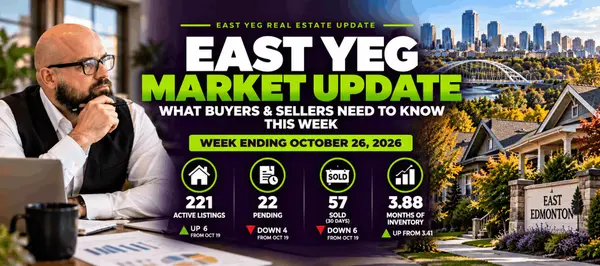 East YEG Real Estate Update: What Buyers & Sellers Need to Know This Week (October 26, 2026)