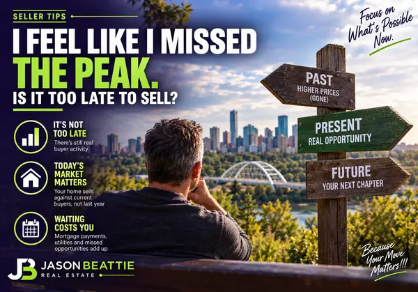 feature image of I Feel Like I Missed the Peak. Is It Too Late to Sell my home in Edmonton?