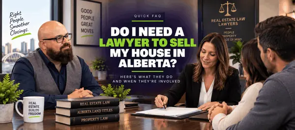 feature image of Do I Need a Lawyer to Sell My House in Alberta?