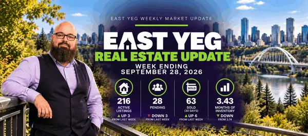 feature image of East YEG Real Estate Update: What Buyers &amp; Sellers Need to Know This Week (September 28, 2026)