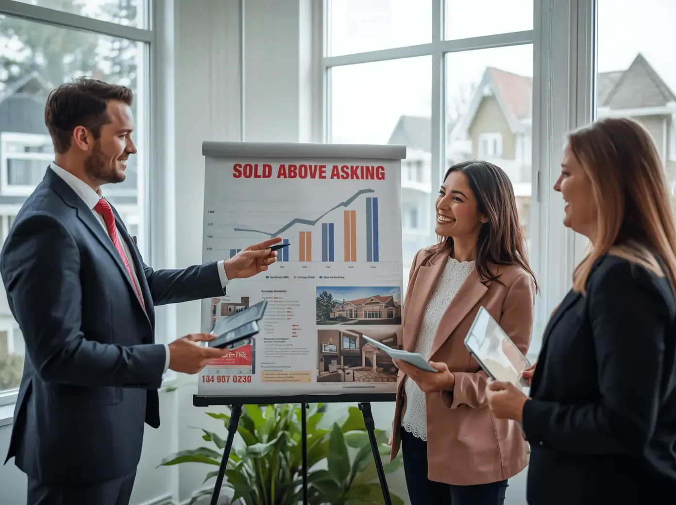 Realtor selling property for the highest price