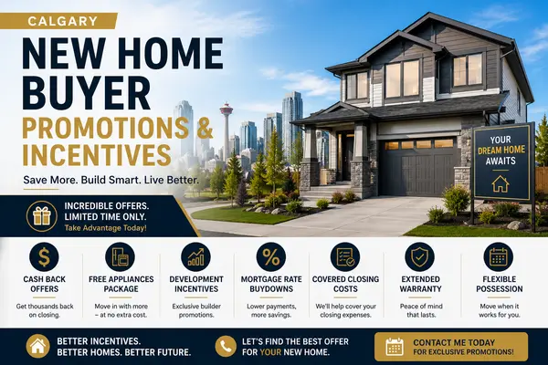 feature image of Calgary New Home Buyer Promotions & Incentives (2026 Guide)