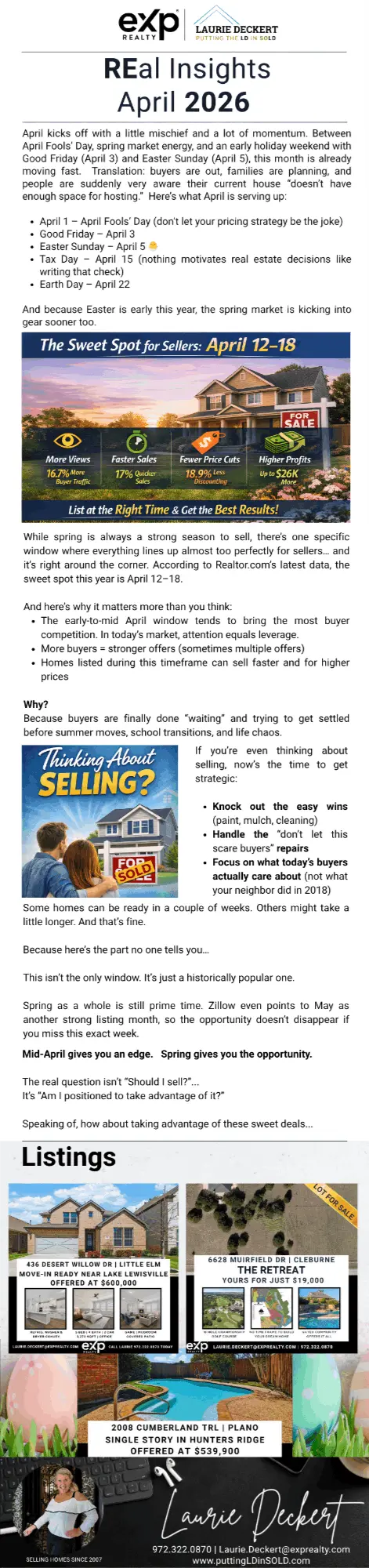 feature image of REal Insights April 2026