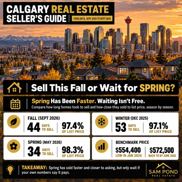 feature image of Should You Sell Your Calgary Home This Fall or Wait Until Spring?