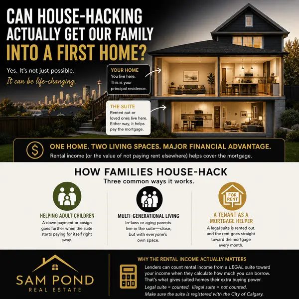 How to House-Hack Your First Home in Calgary: A Guide for Families