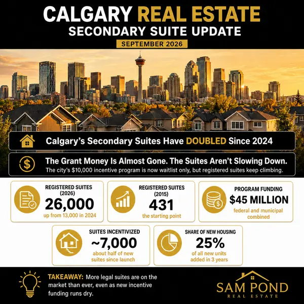 Calgary's Secondary Suite Boom: What 26,000 Registered Suites Means for Buyers