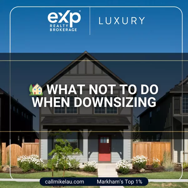 feature image of  What Not to Do When Downsizing