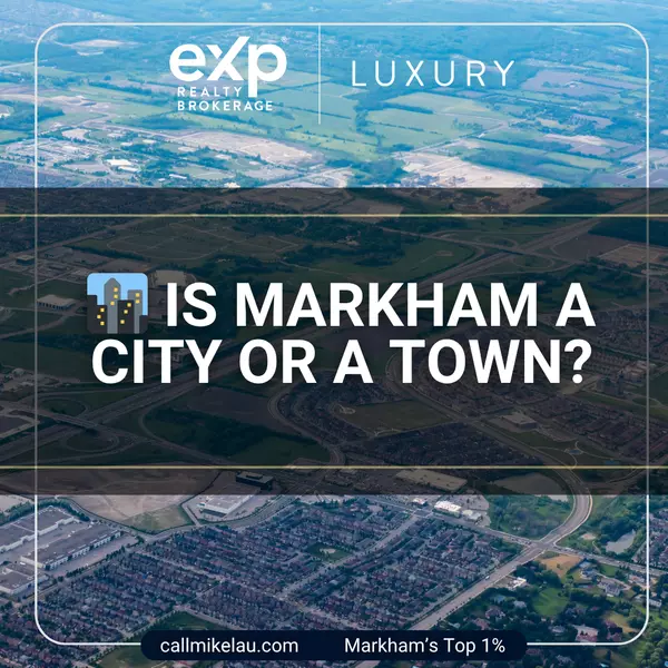 Is Markham a City or a Town?