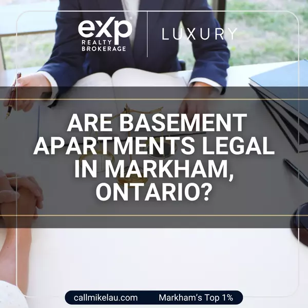 Are Basement Apartments Legal in Markham, Ontario?