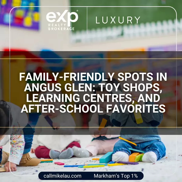 Family-Friendly Spots in Angus Glen: Toy Shops, Learning Centres, and After-School Favorites