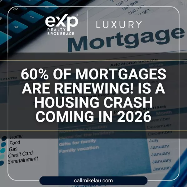 60% of Mortgages Are Renewing! Is a Housing Crash Coming in 2026