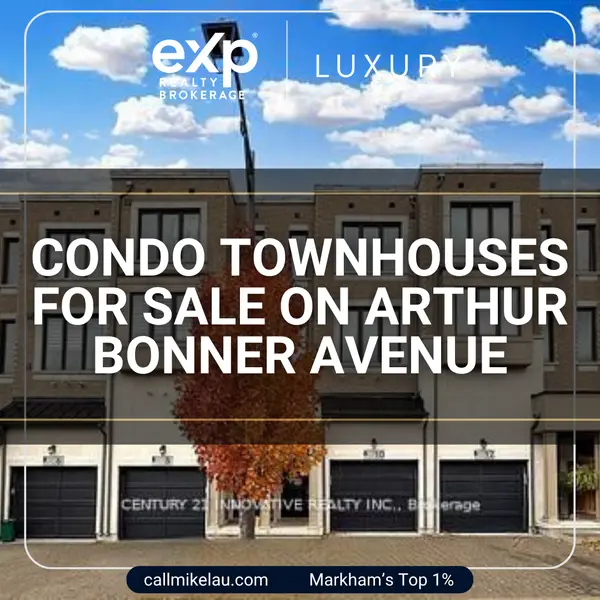 Condo Townhouses for Sale on Arthur Bonner Avenue,Michael Lau