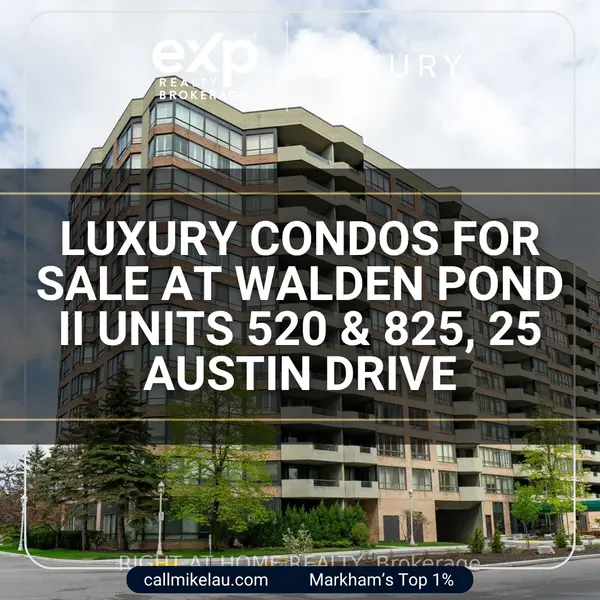 Luxury Condos for Sale at Walden Pond II Units 520 & 825, 25 Austin Drive,Michael Lau