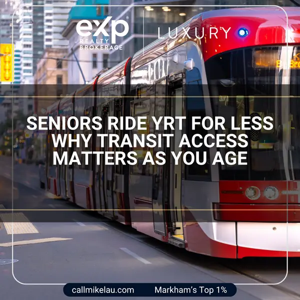 Seniors Ride YRT for Less Why Transit Access Matters as You Age,Michael Lau