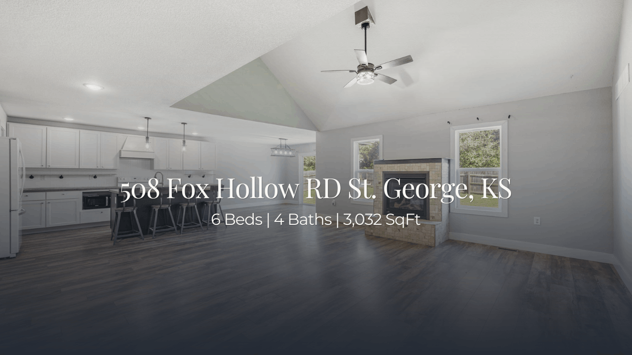 six bed home near manhattan kansas for sale