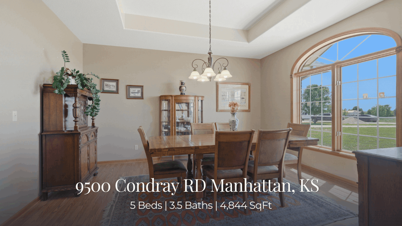 The Ultimate Country Estate: 19.5 Acres of Productivity and Premium Living in Riley County