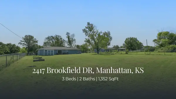 Homes for Sale in Manhattan, KS with Land: Updated Single-Level House on Two-Thirds of an Acre
