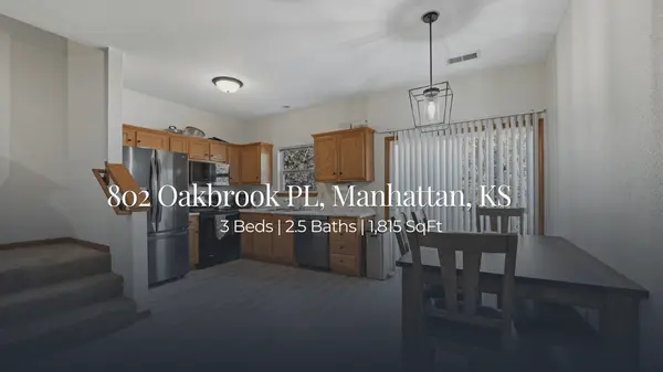Townhomes for Sale in Manhattan, KS: Move-In-Ready 3-Bedroom with a Finished Walkout Basement