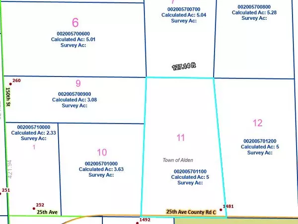 1481 25th Ave, Alden Twp, WI 54001