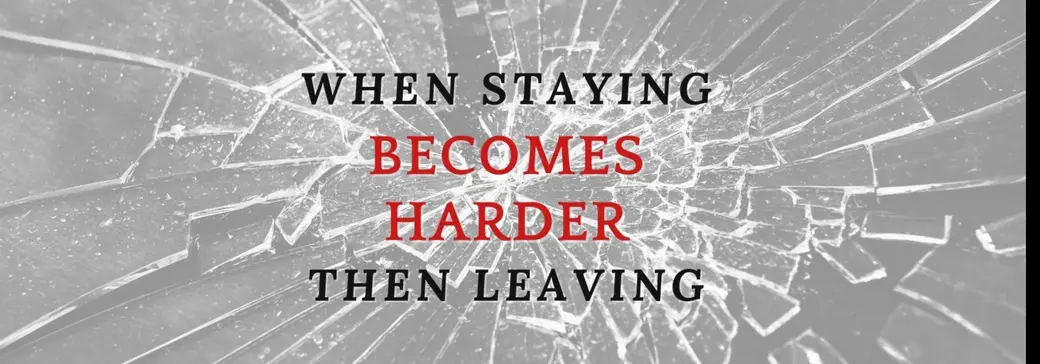 When Staying Becomes Harder Than Leaving