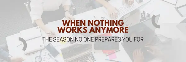 When Nothing Works Anymore,Dianne Schell