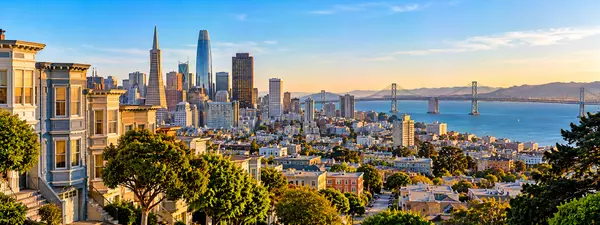 Golden-Hour San Francisco Panorama