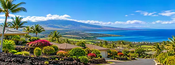 Tropical Coastal Hillside Panorama