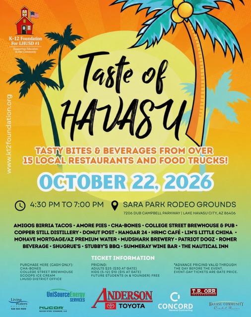 Lake Havasu’s Tastiest Night Out: Recap of Taste of Havasu 2026