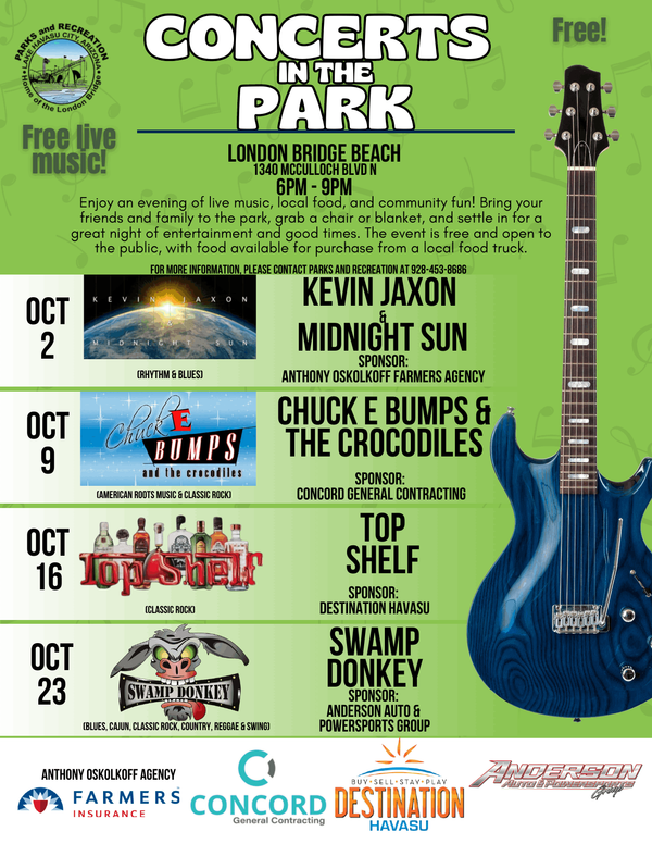 Top Events in Lake Havasu This October 2026,Rachael Atkinson