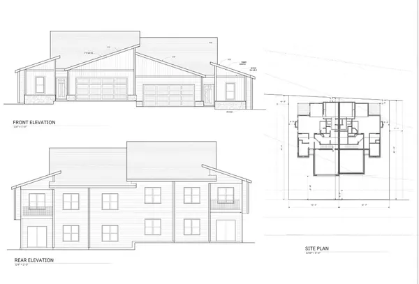 Front Elevations-225 & 229 Whitetail Lane