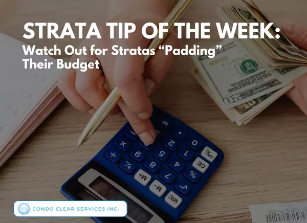 Strata Tip of the Week – Watch Out for Stratas “Padding” Their Budget