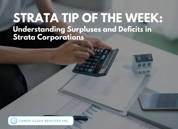 feature image of Strata Tip of the Week – Understanding Surpluses and Deficits in Strata Corporations