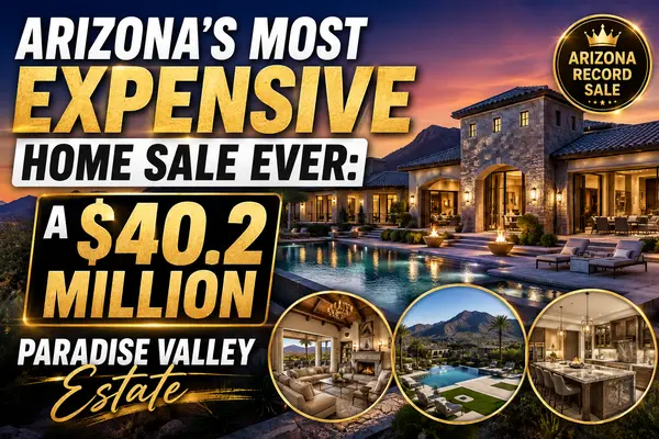 Arizona's Most Expensive Home Sale Ever: A $40.2 Million Paradise Valley Estate