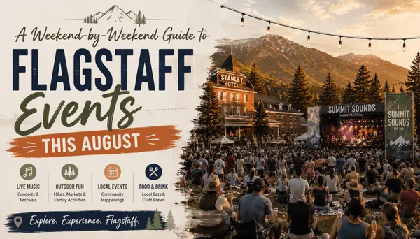 feature image of A Weekend-by-Weekend Guide to Flagstaff Events This August