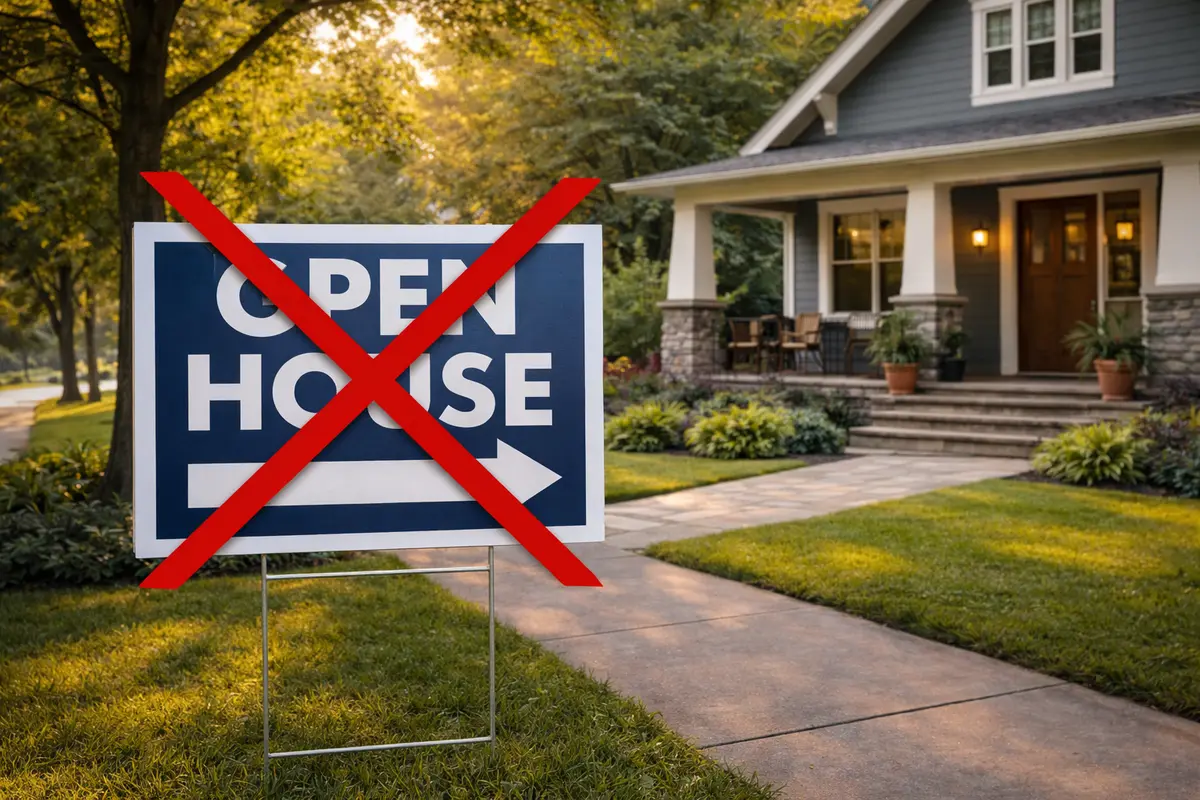 No Open Houses