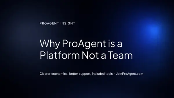 Why ProAgent Is a Platform, Not a Team,Joe Ballarino