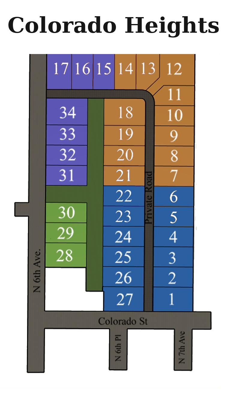 Colorado Heights phased site plan, Sturgeon Bay, Wisconsin
