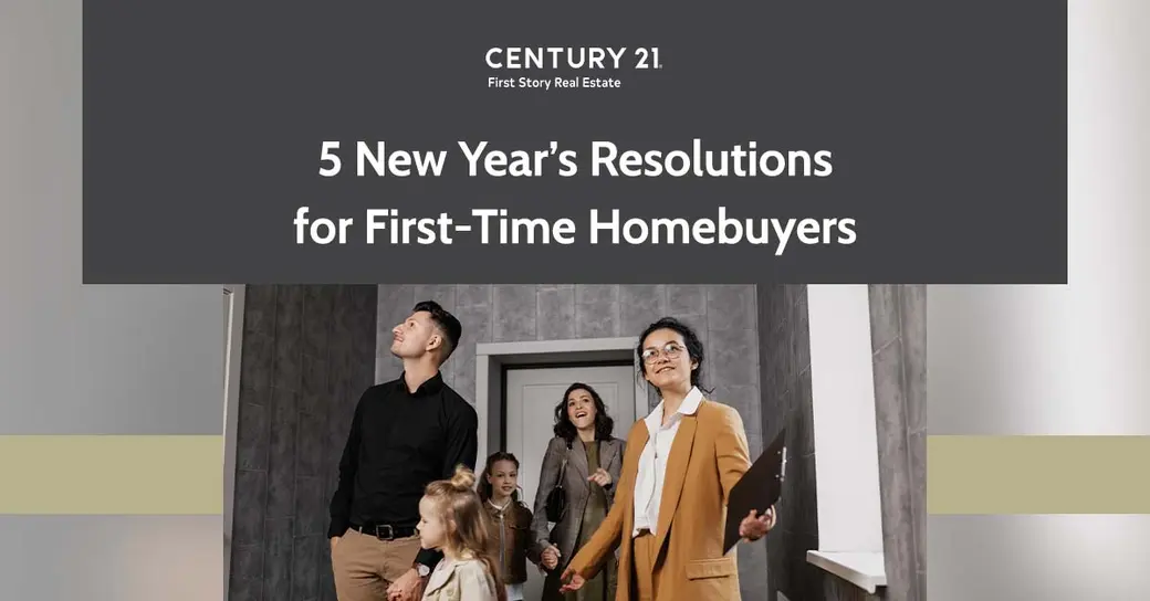 5 New Year’s Resolutions for First-Time Homebuyers