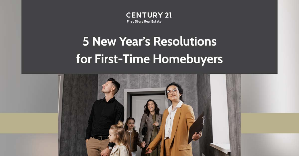 5 New Year’s Resolutions for First-Time Homebuyers