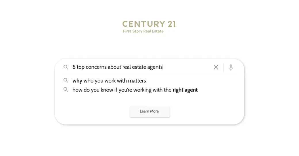 Who You Work With Matters: Top 5 Concerns About Real Estate Agents