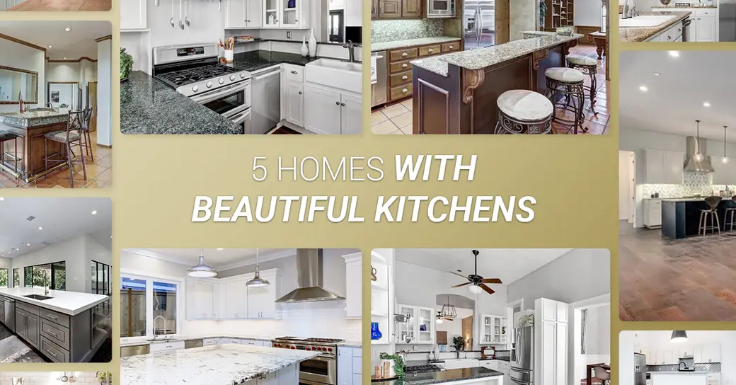 5 Homes With Beautiful Kitchens