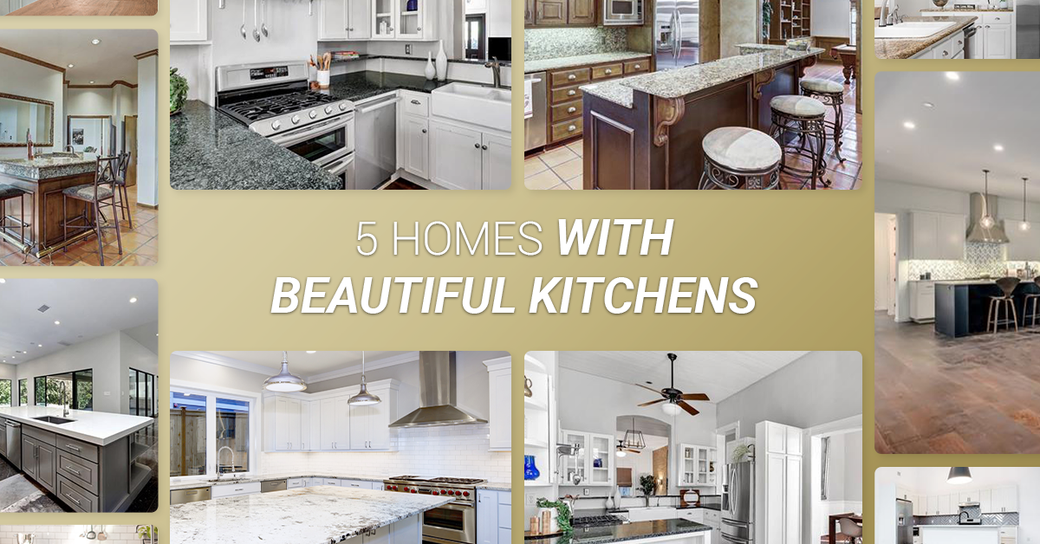 5 Homes With Beautiful Kitchens