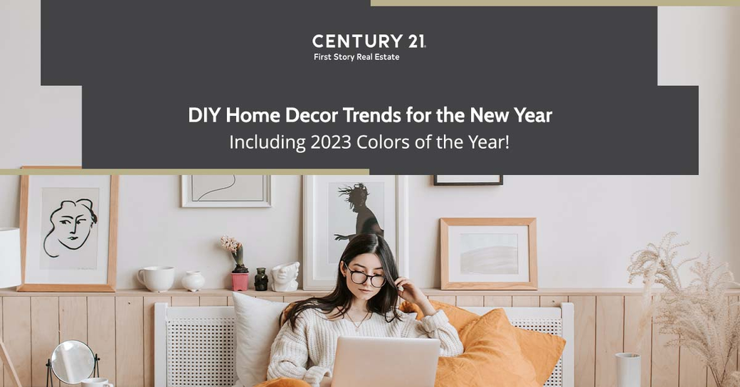 DIY Home Decor Trends for the New Year (Including 2023 Colors of the Year!)
