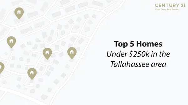 Top 5 Homes Under $250k In the Tallahassee area,Debbie Kirkland