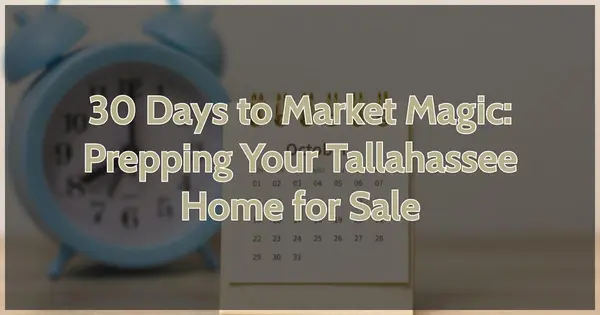 30 Days to Market Magic: Prepping Your Tallahassee Home for Sale,Debbie Kirkland