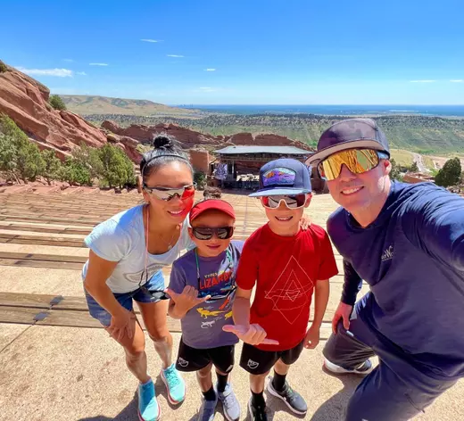 Family Red Rocks